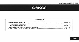 Hayabusa servicemanual 1999-2000