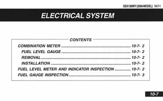 Hayabusa servicemanual 1999-2000