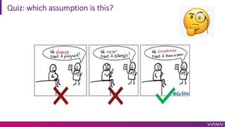 Quiz: which assumption is this?
 