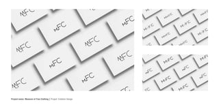 Project name: Museum of Fine Clothing | Project: Emblem Design
 