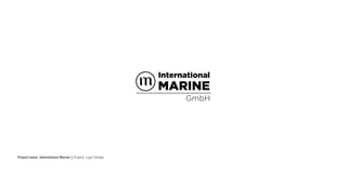Project name: International Marine | Project: Logo Design
 