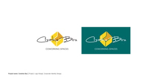 Project name: Creative Box | Project: Logo Design, Corporate Identity Design
 