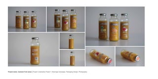 Project name: Zumosol Fruit Juice | Project: Graduation Poject 1, Beverage Campaign, Packaging Design, Photography
 
