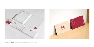 Project name: NO.618 | Project: Corporate Identity Design, Logo Design, Branding
 