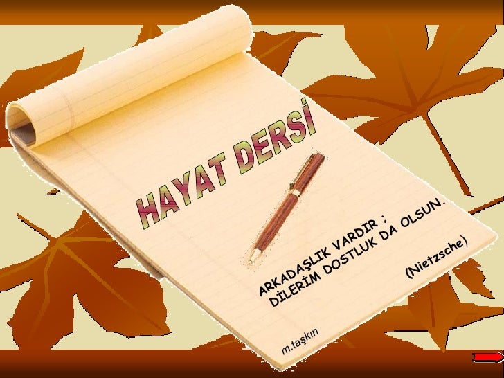 hayat dersi