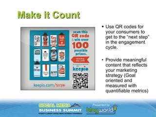 Size MattersMinimum size should be 1.25” by 1.25” – any smaller and it becomes difficult to scan