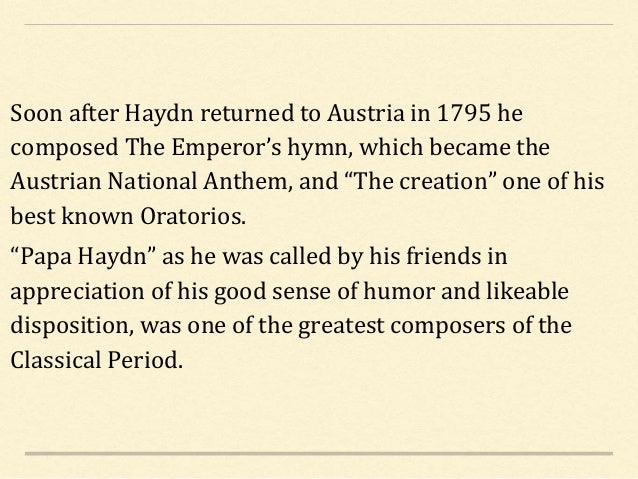 fun facts about franz joseph haydn fun facts about franz joseph haydn