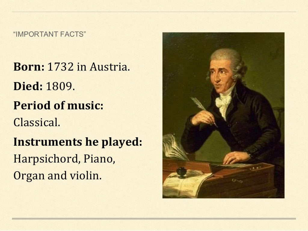 Franz Joseph Haydn