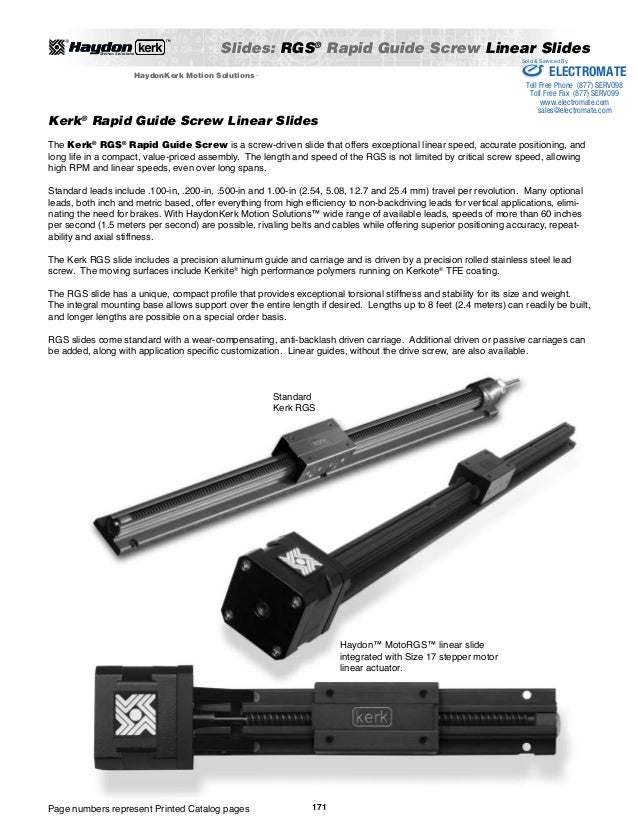 Haydon kerk linear_rails_guides_splines_catalog