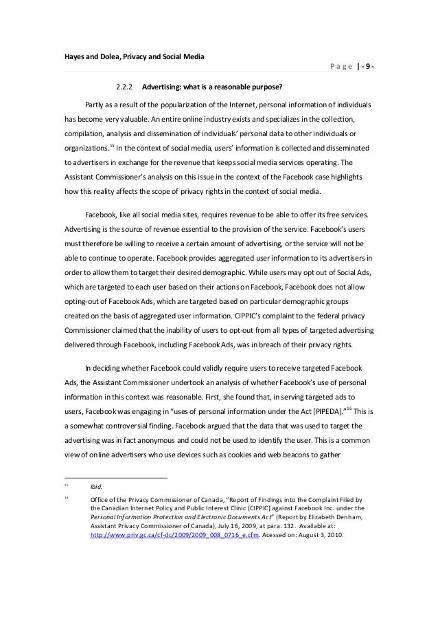 media and privacy essay media and privacy essay