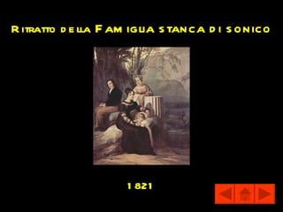 R itratto d e lla F am iglia s tanca d i s onico




                     1 821
 