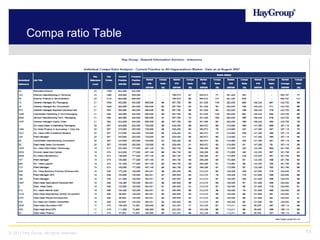 Hay group reward information services | PDF
