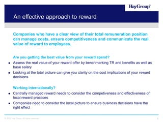 The importance of benchmarking your total reward package | PPTX