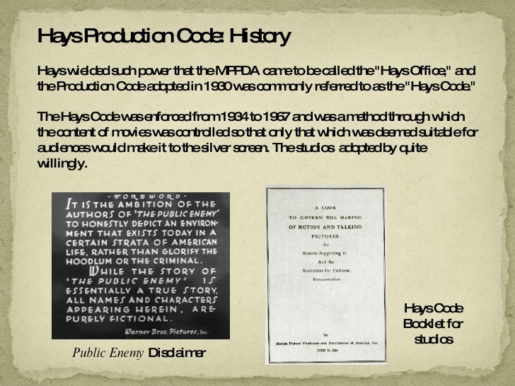 Who Created Hays Code _ The Hays Code History – YBKYP