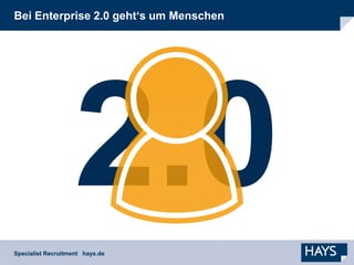 Enterprise 2.0 - die Kunst loszulassen. Mit Web 2.0 zu flexiblen Unternehmensnetzwerken