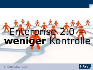 Enterprise 2.0 - die Kunst loszulassen. Mit Web 2.0 zu flexiblen Unternehmensnetzwerken