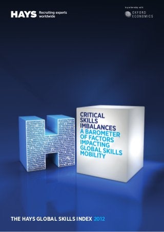 The Hays Global Skills Index 2012
In partnership with:
 