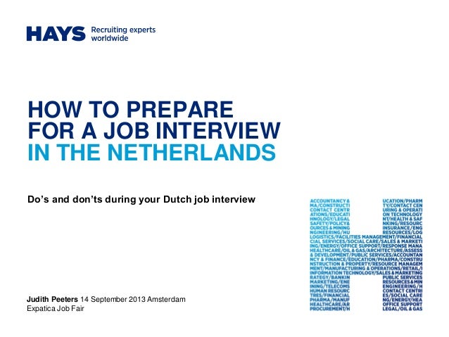 how to prepare for a job interview