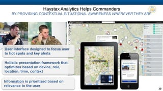 COMPANY PROPRIETARY INFORMATION 20
Automated continuous evaluation
and re-prioritization enables
sustained success
Can be deployed on top of 3rd
party alerting products
CARBONTM
Threat Optimization Solution
IT DOES NOT REMOVE ALERTS, JUST TELLS YOU WHICH ARE IMPORTANT AND WHY
 