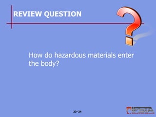 Haz mat chapter-23_ffi | PPT
