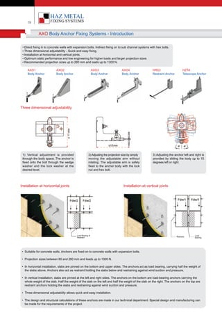 Kin Long Point Fixing Catalogue.pdf Stone Fixing Technical Catalog | PDF