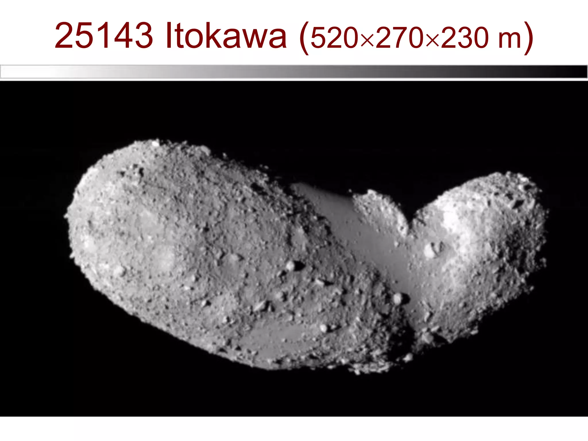 25143 Itokawa (520270230 m)
 