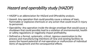 Hazard analysis | PPTX