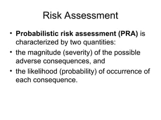 Hazard Analysis Definition of HAZOP • Systematic technique to IDENTIFY ...