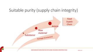 Hazard analysuis  food packaging manufacturing(2)