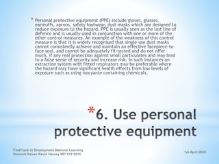 1st April 2020
FastTrack to Employment National Learning
Network Navan Kevin Harvey 087 919 5215
*
*
 