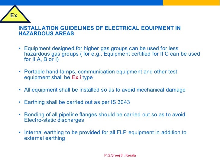 Hazardous Area Classification