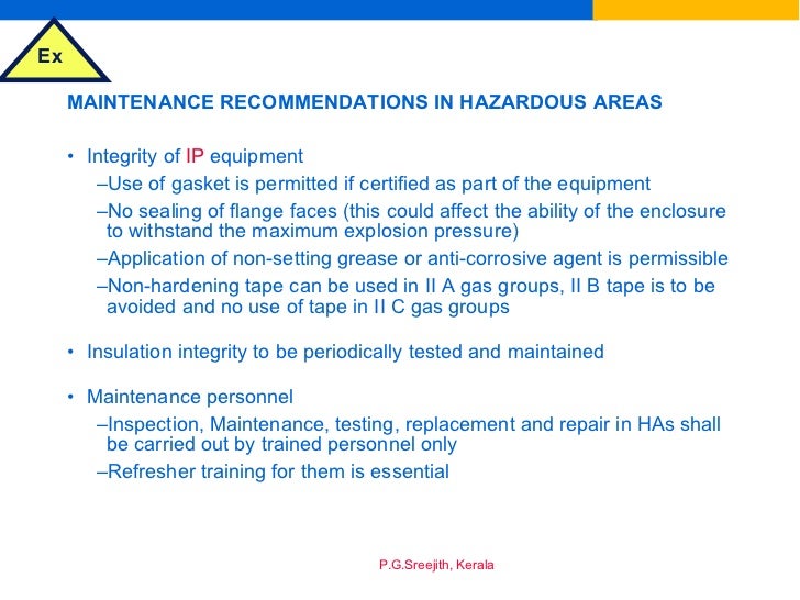 Hazardous Area Classification