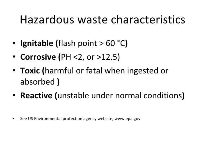 Hazardous Waste
