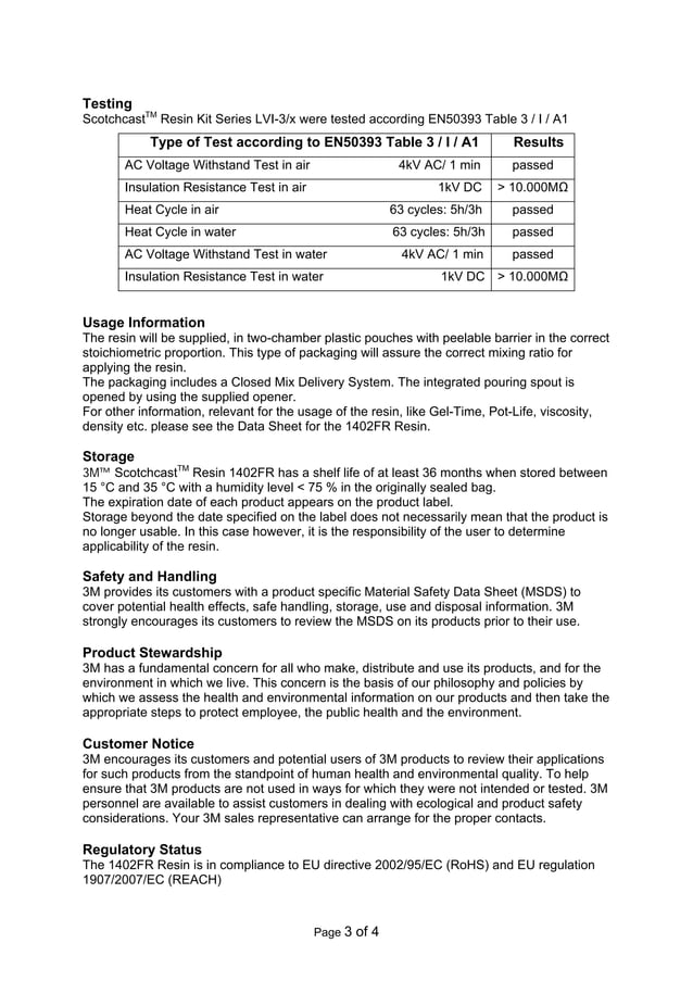 Hazardous Area Cable Jointing Kit (Zone 1 & 2) up to 4 Core 120sqmm