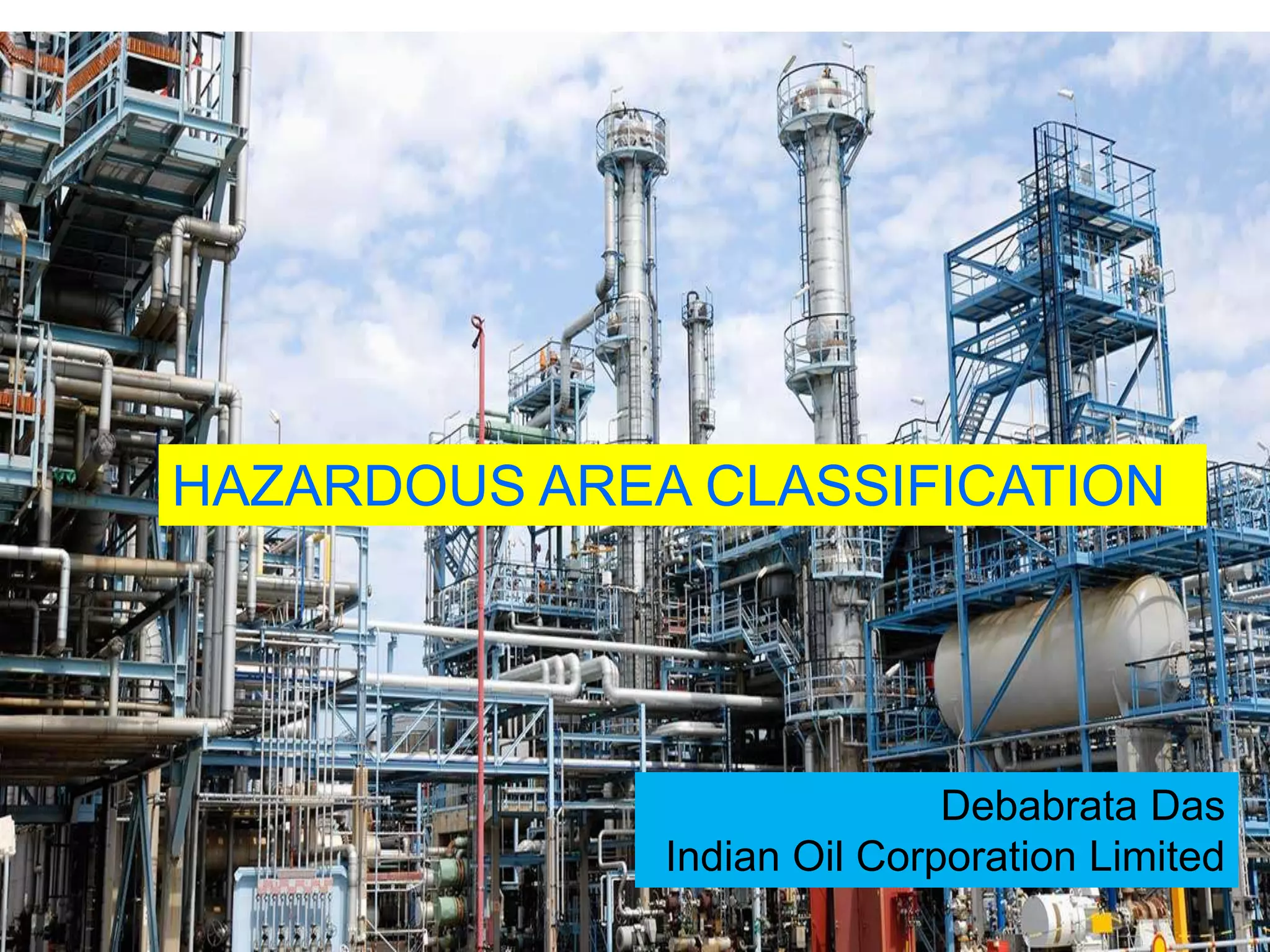 Hazardous Area Classification PPT