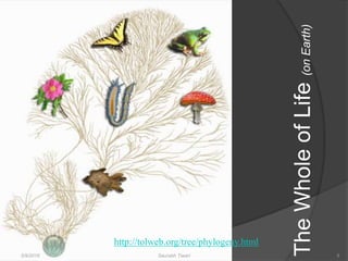 TheWholeofLife(onEarth)
http://tolweb.org/tree/phylogeny.html
5/9/2016 Saurabh Tiwari 8
 