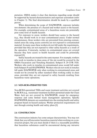 Hazardous waste compliance | PDF