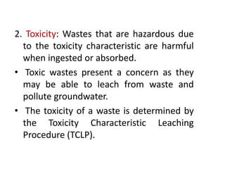 Hazardous waste | PPTX