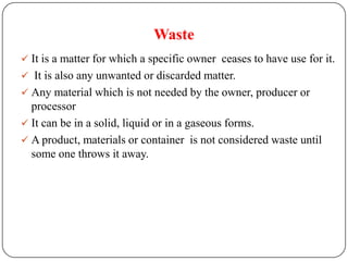 Solid Waste Management Challengies for Cities in Developing Countries ...