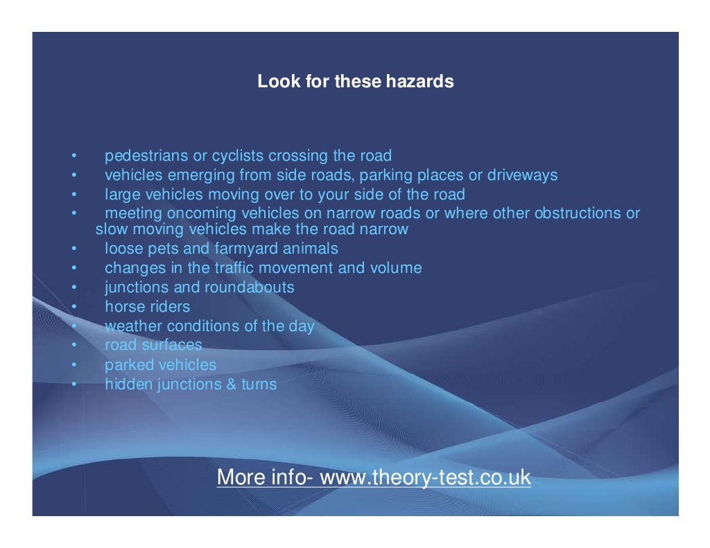 Hazard Perception Test