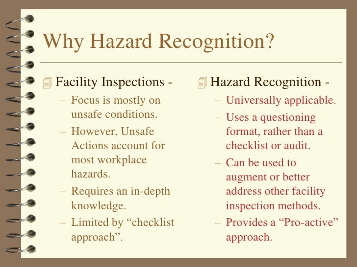 Hazard Recognition Training Generic