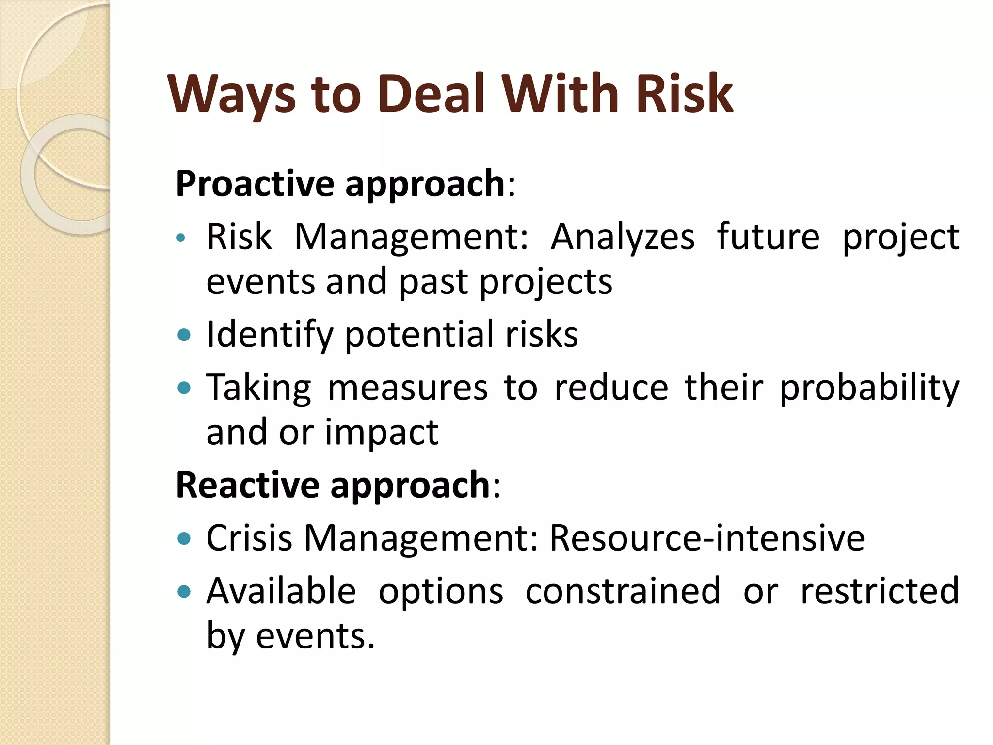 Hazards and risk management | PPTX