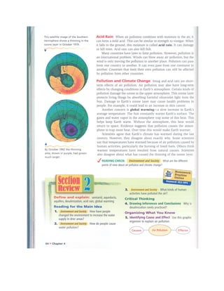 Natural Hazards & Enviro Issues Pages