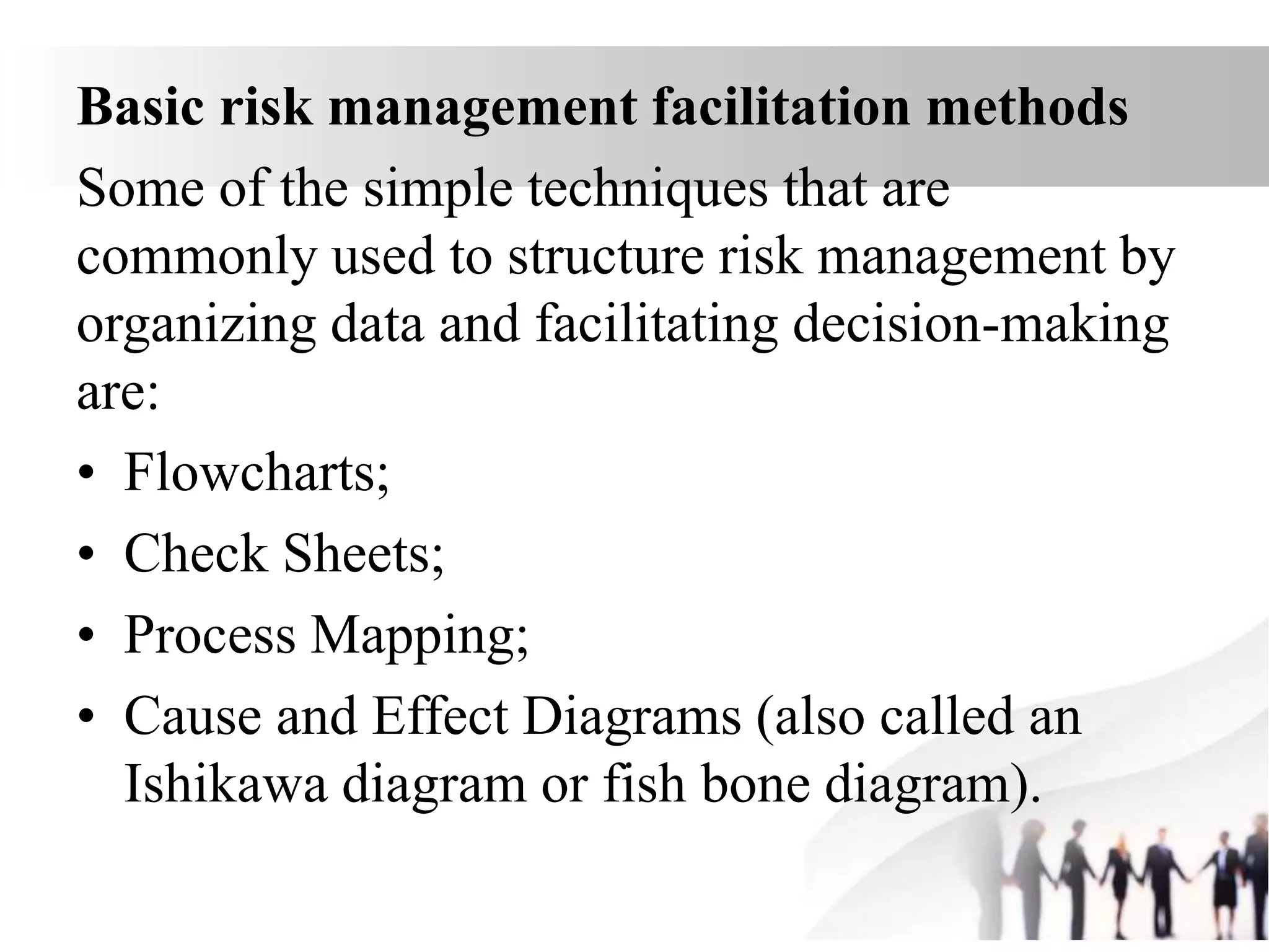 Basic Risk Management Facilitation Methods Hazards and risk management | PPTX