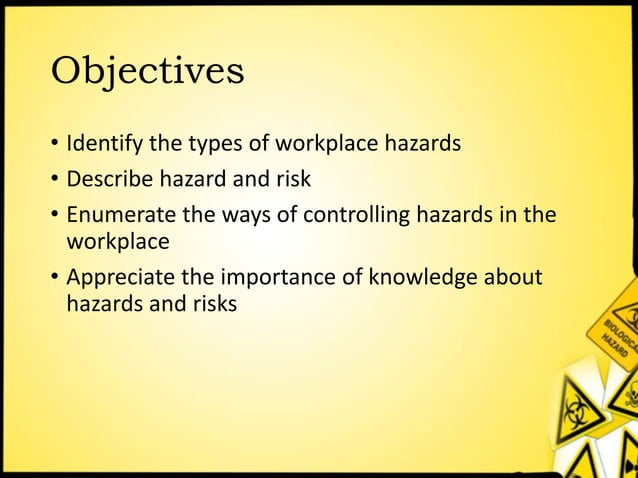 Hazards And Risks Pptx Hazards And Risks Pptx