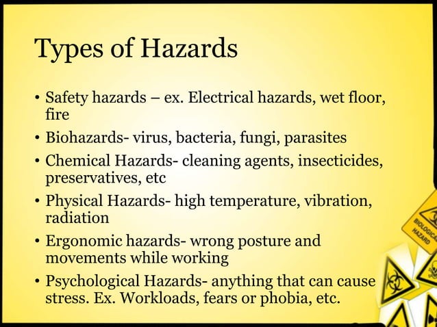 Hazards And Risks Pptx Hazards And Risks Pptx