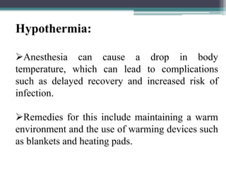 Hazards of anesthesia and their remedies.pptx