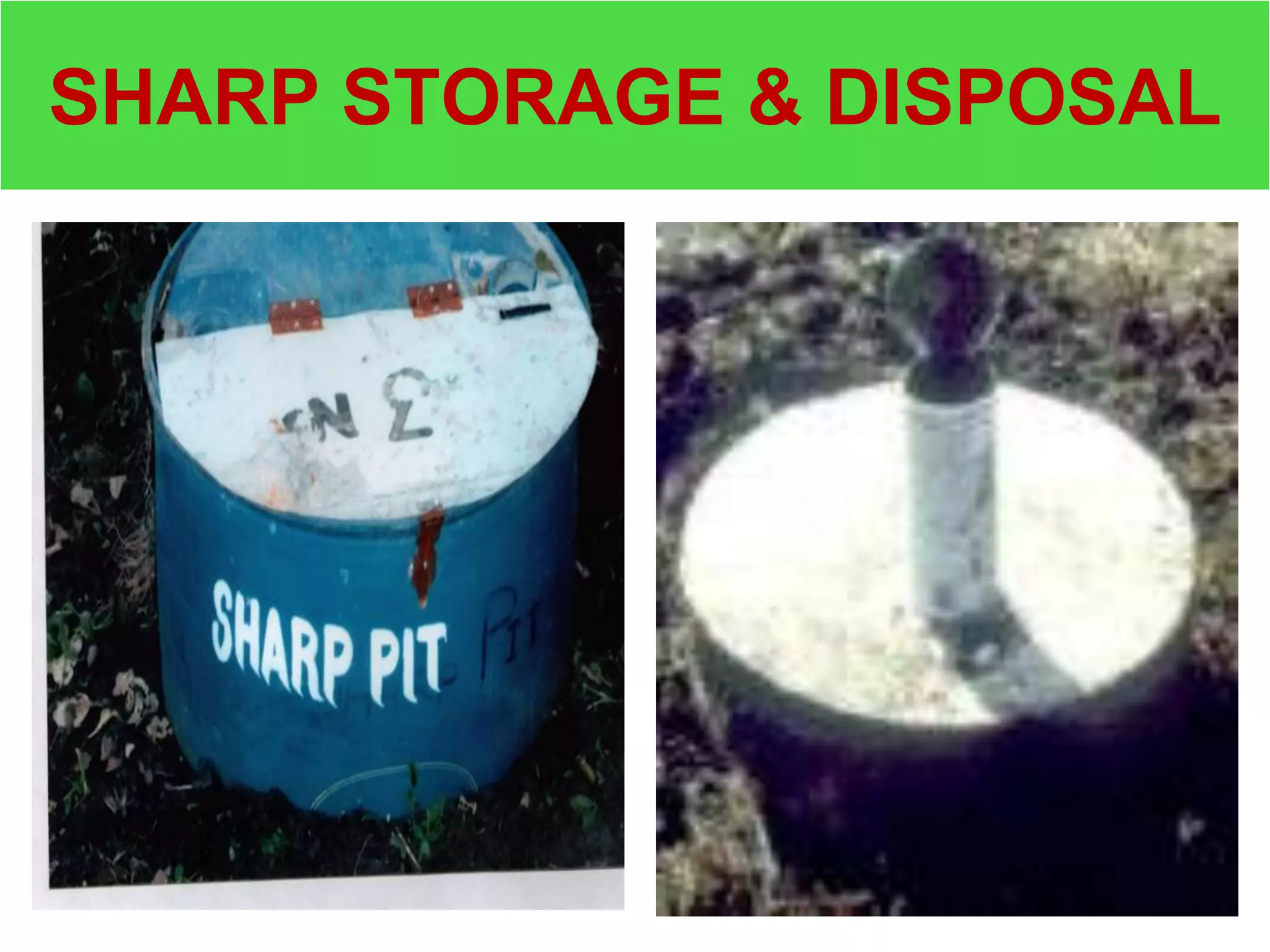 SHARP STORAGE & DISPOSAL
 