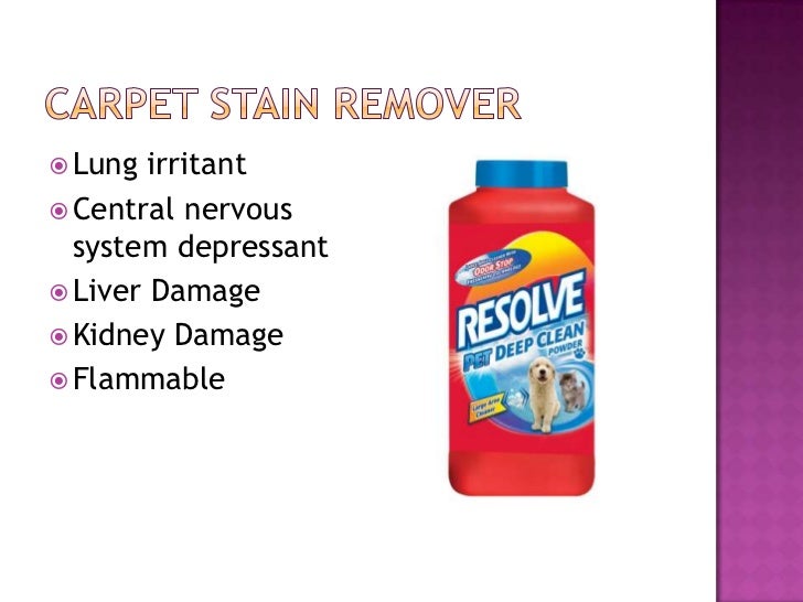 Hazards Of Common Household Products