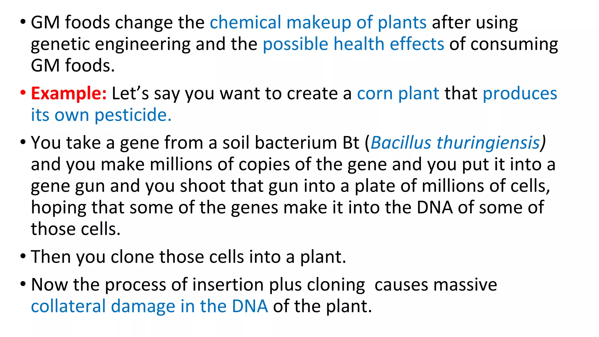 Hazards of genetic engineering | PPTX